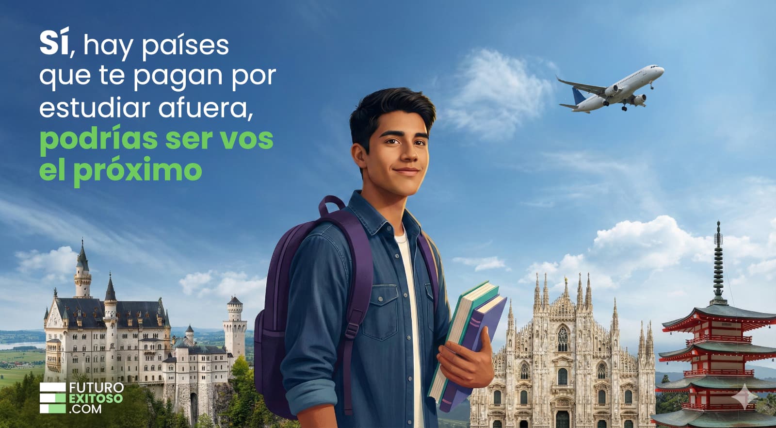 Imagen del artículo: Sí, podrías ser vos: Opciones reales para irte a estudiar al extranjero este año